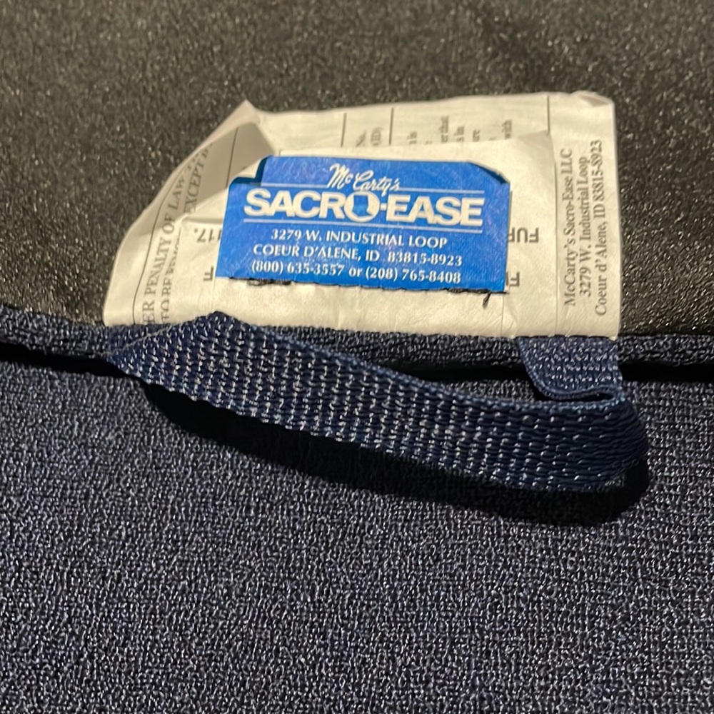 Sacro Ease cushion cover - navy blue